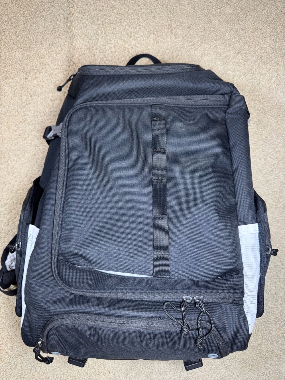 Nike Volleyball Backpack, Black/ White, One Size Fits Most